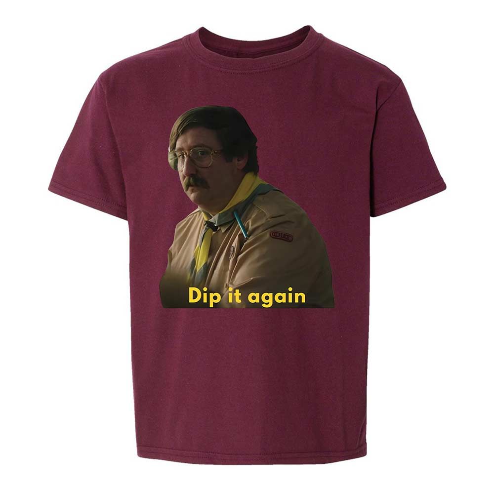 Kids T-Shirt - 27D9PQFZ - Maroon - 19