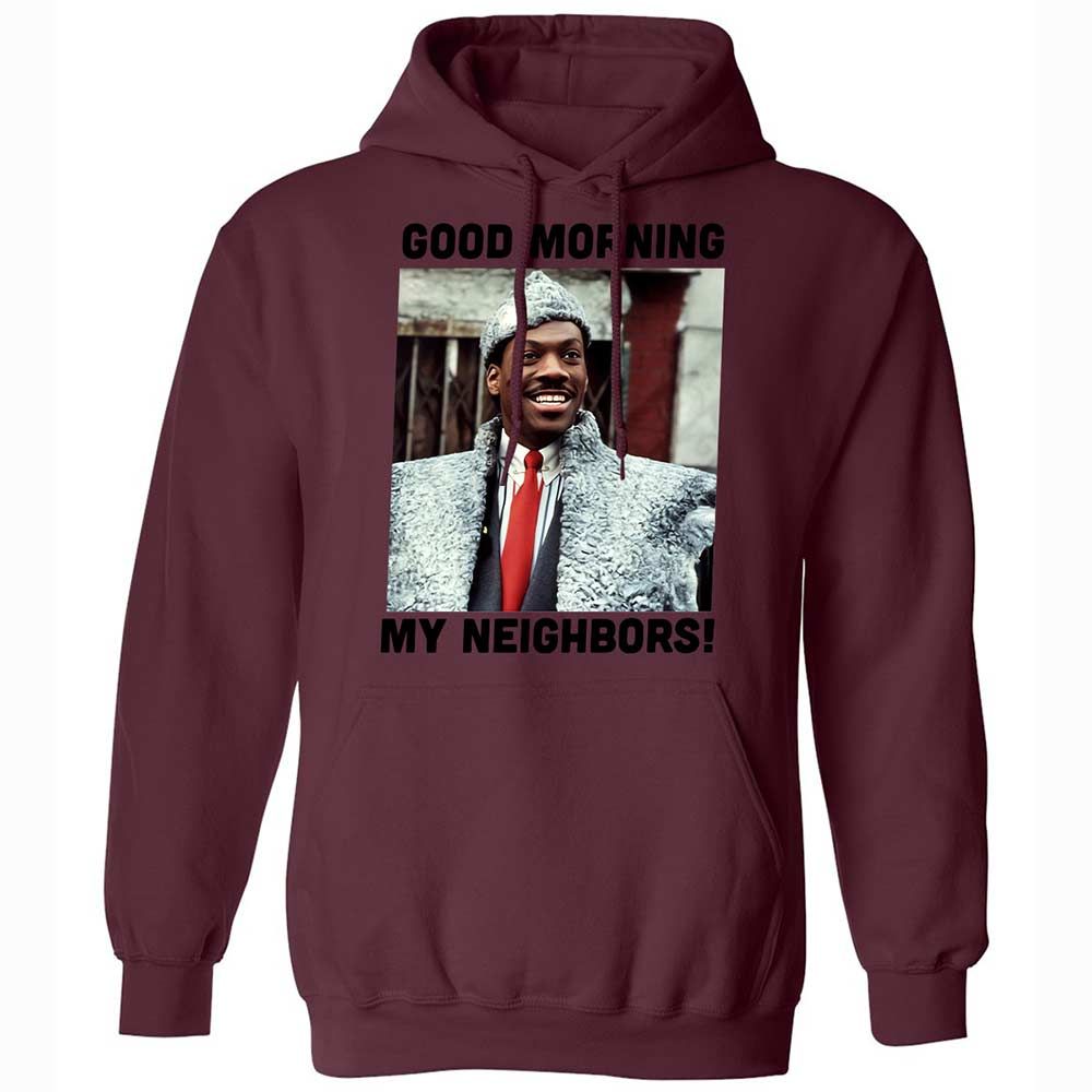 Good Morning My Neighbors - Maroon - 19