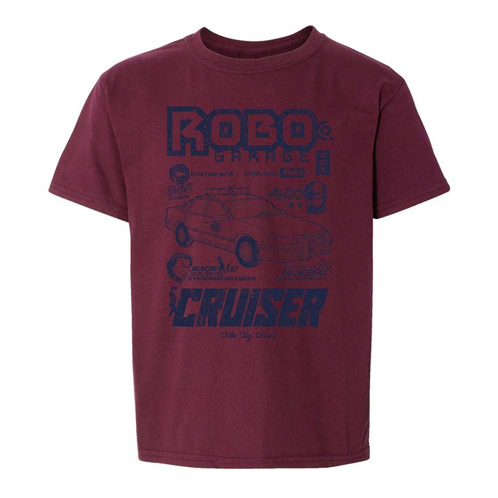 Kids T-Shirt - CG6UNPDA - Maroon - 19