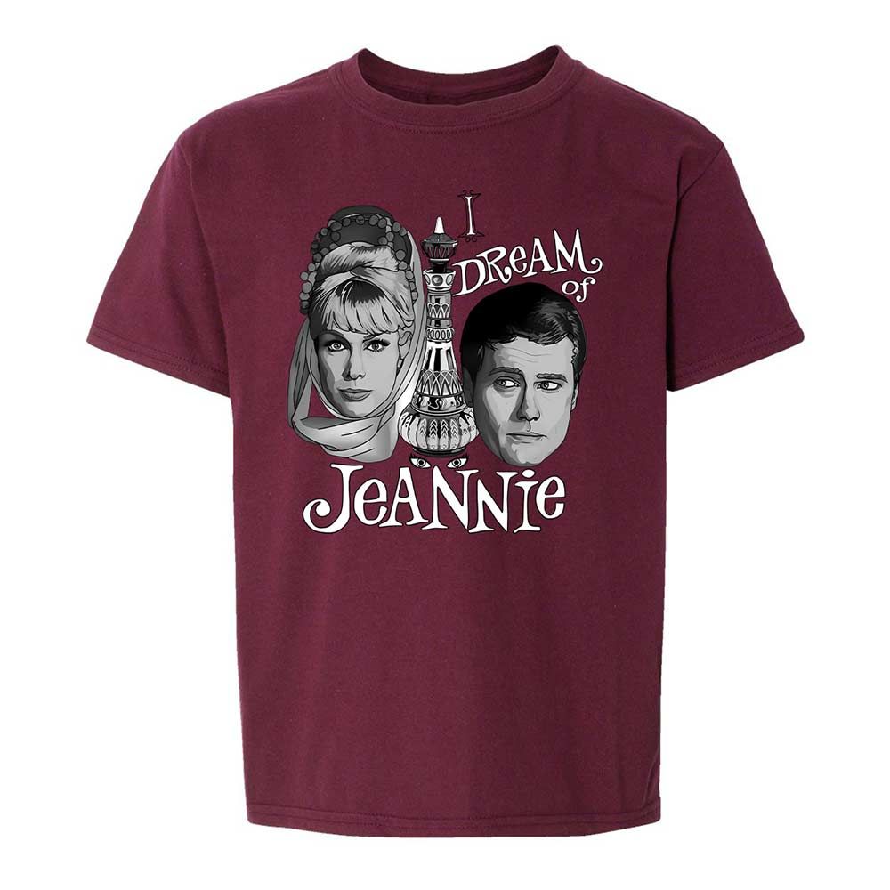 Kids T-Shirt - WDD4XLCC - Maroon - 19