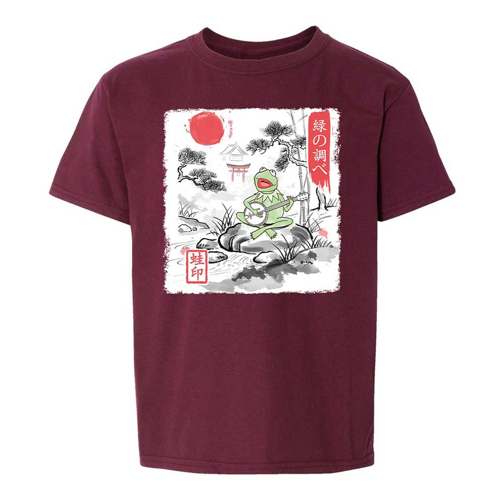Kids T-Shirt - W2HLXFCE - Maroon - 19