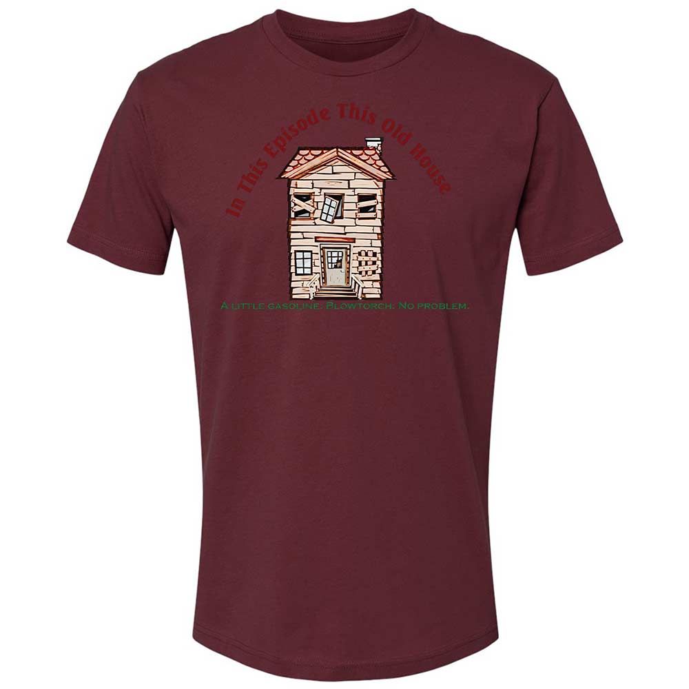 This Old House little gasoline - Maroon - 19