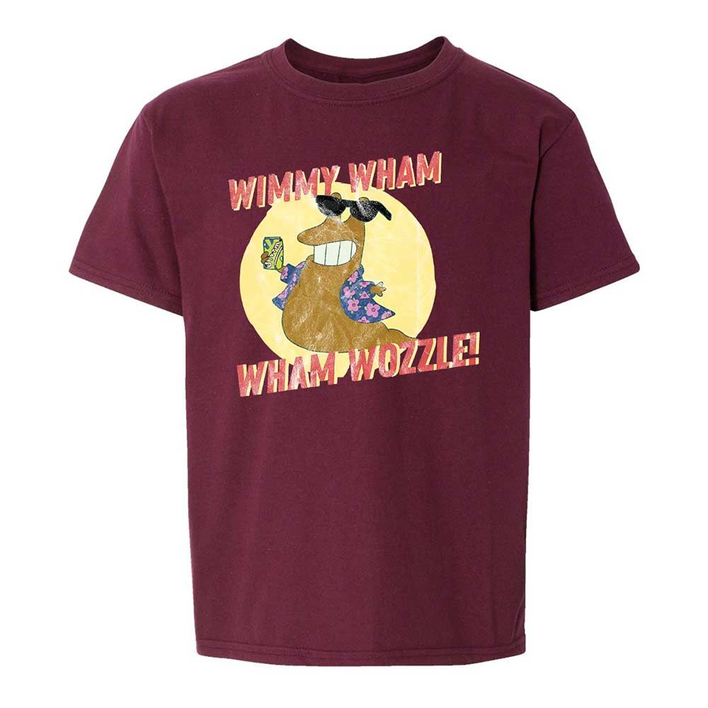 Kids T-Shirt - 4BYW3ZNF - Maroon - 19
