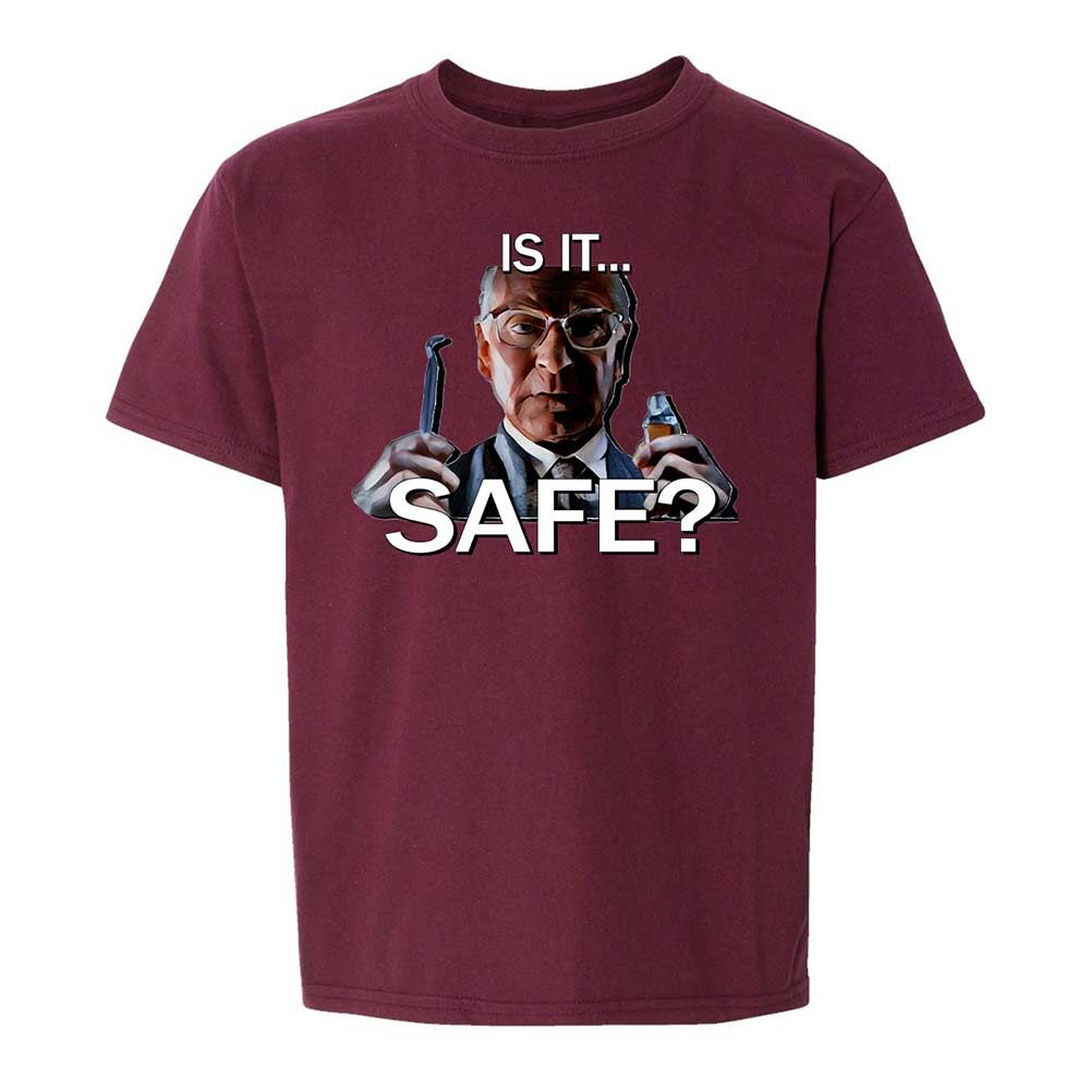 Kids T-Shirt - RDM9VKQT - Maroon - 19