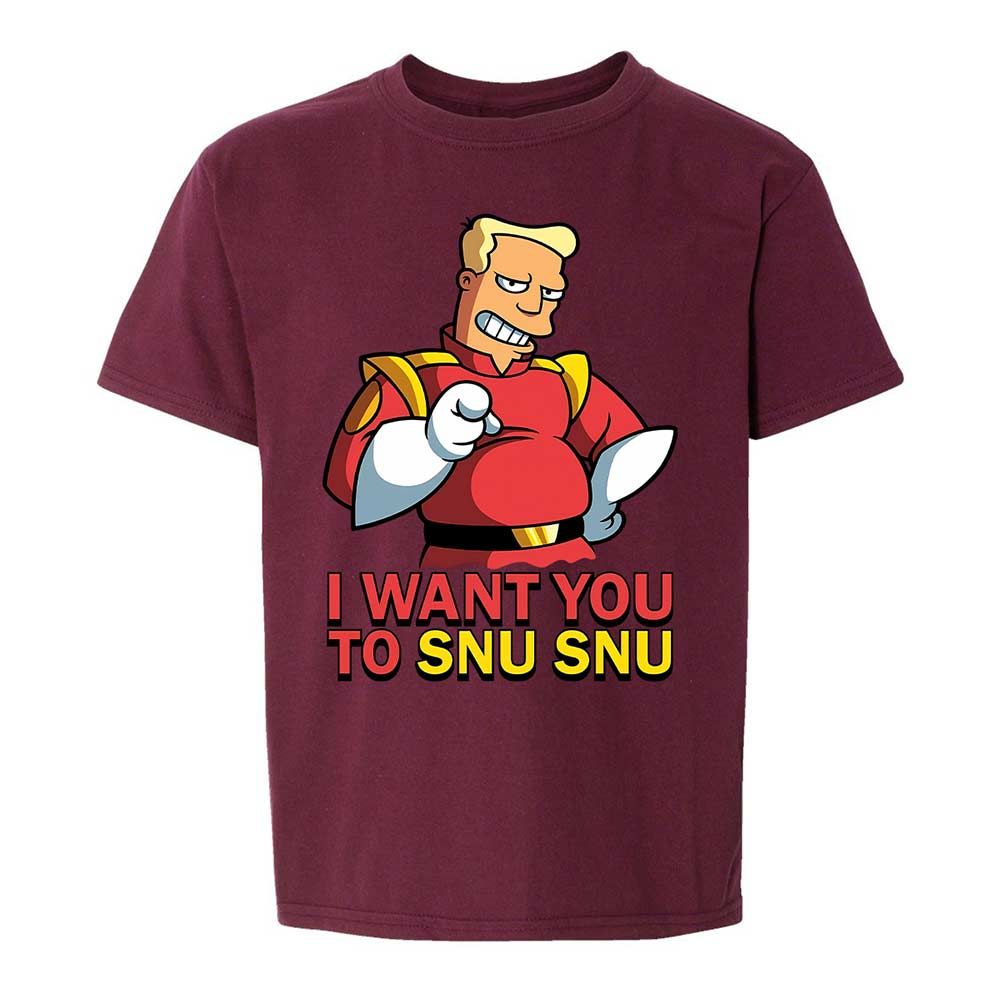 Kids T-Shirt - 5RDR4SK2 - Maroon - 19