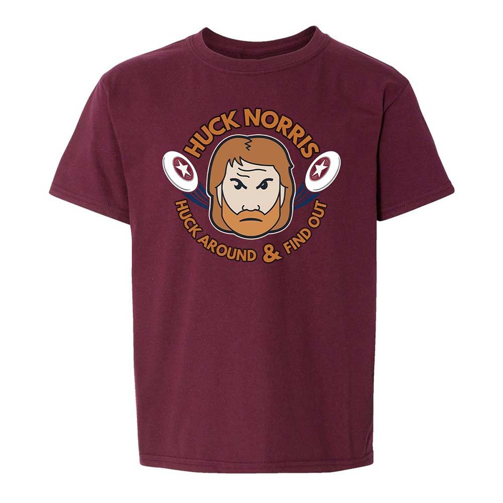 Kids T-Shirt - JS2WQ4U7 - Maroon - 19
