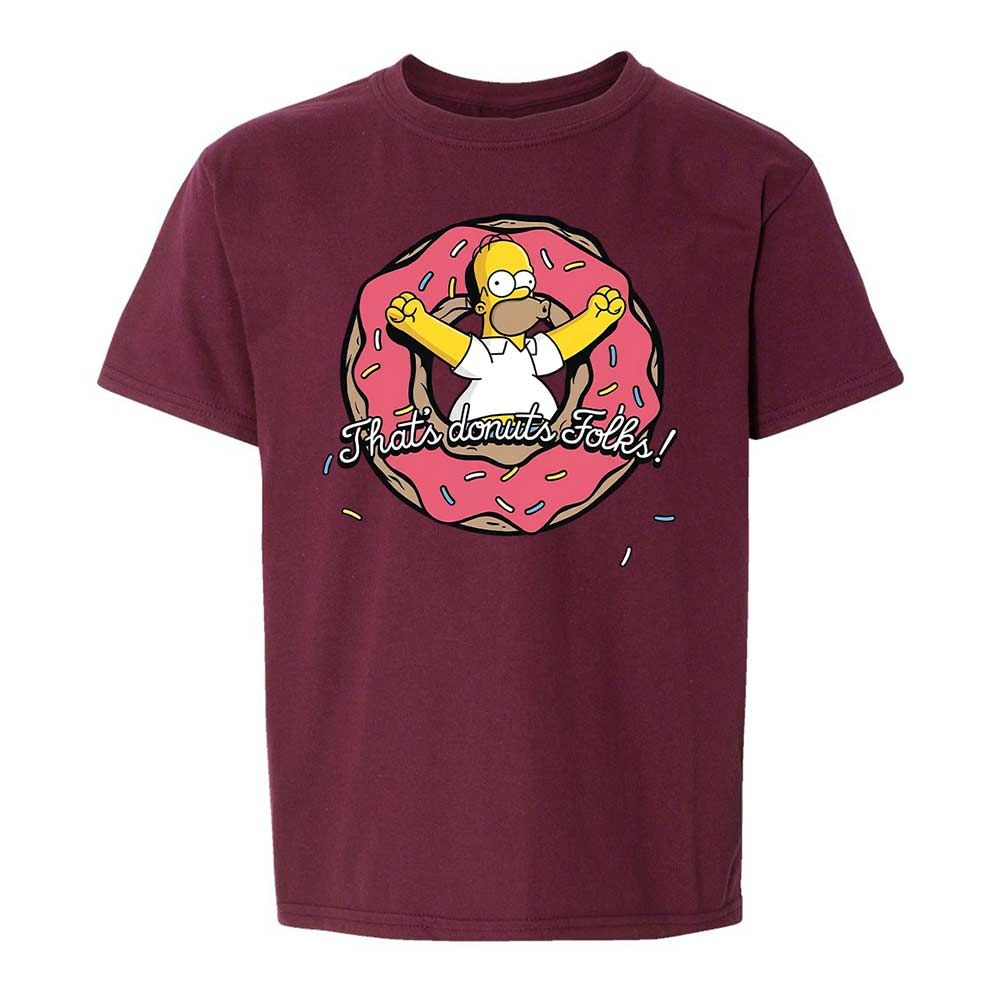 Kids T-Shirt - 6V58G45Y - Maroon - 19