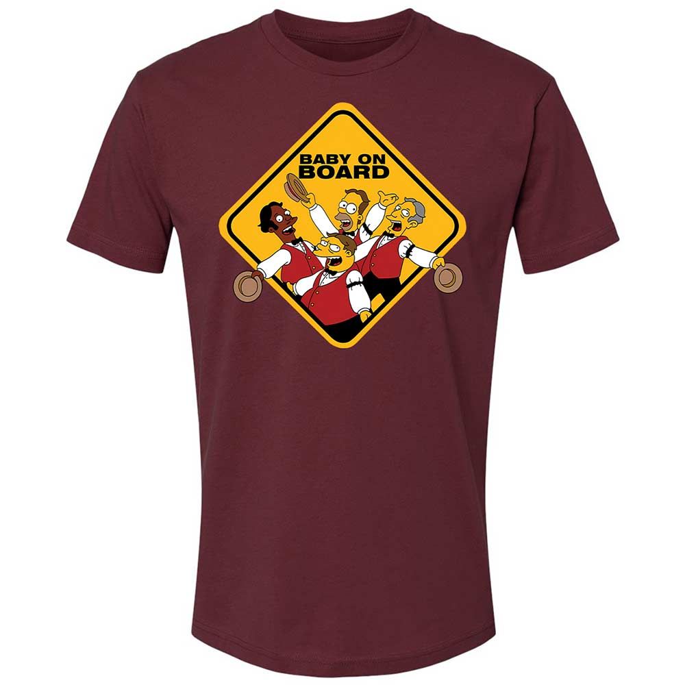 Baby on Board - Maroon - 19