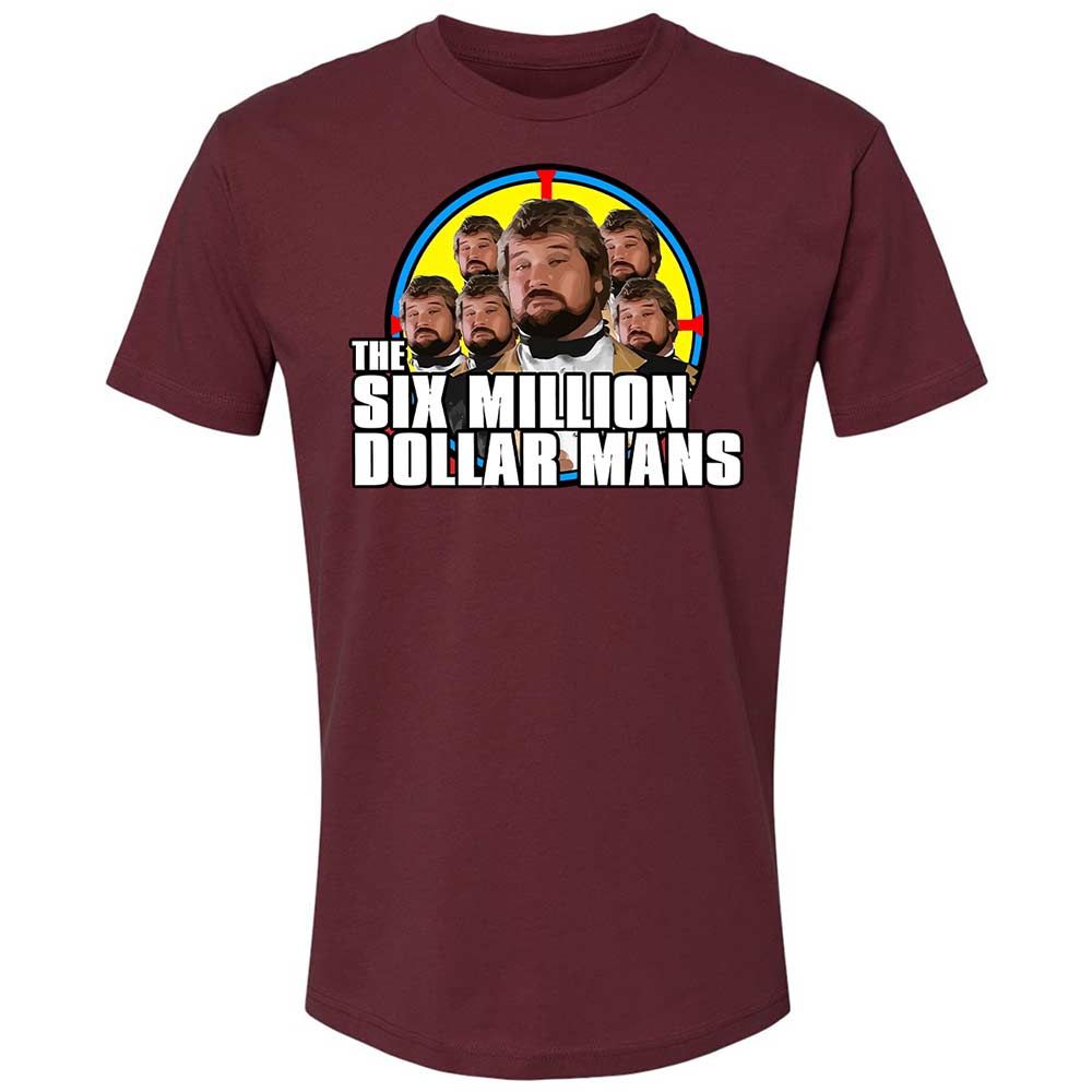 The Six Million Dollar Mans - Maroon - 19