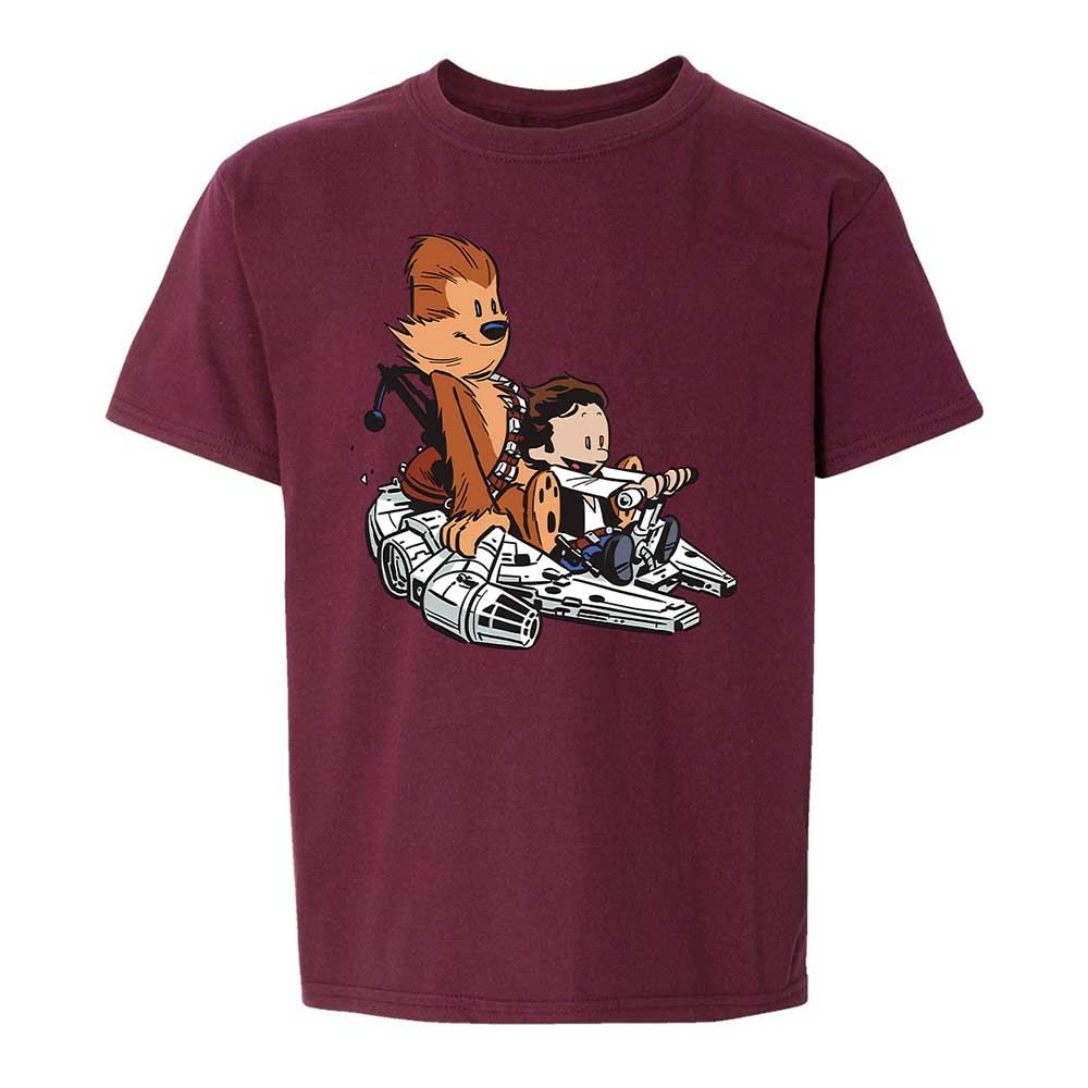 Han and Chewie - Maroon - 19