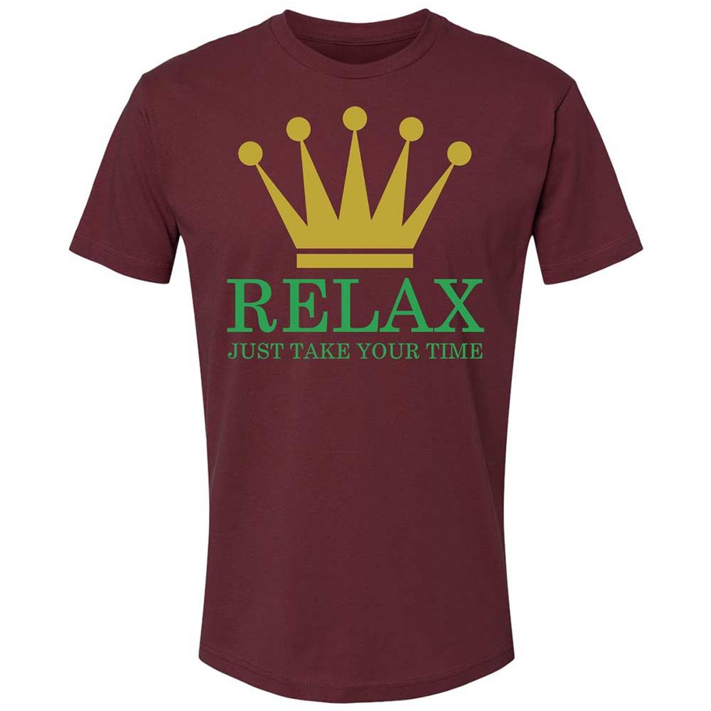 Relax Just Take Your Time - Maroon - 19