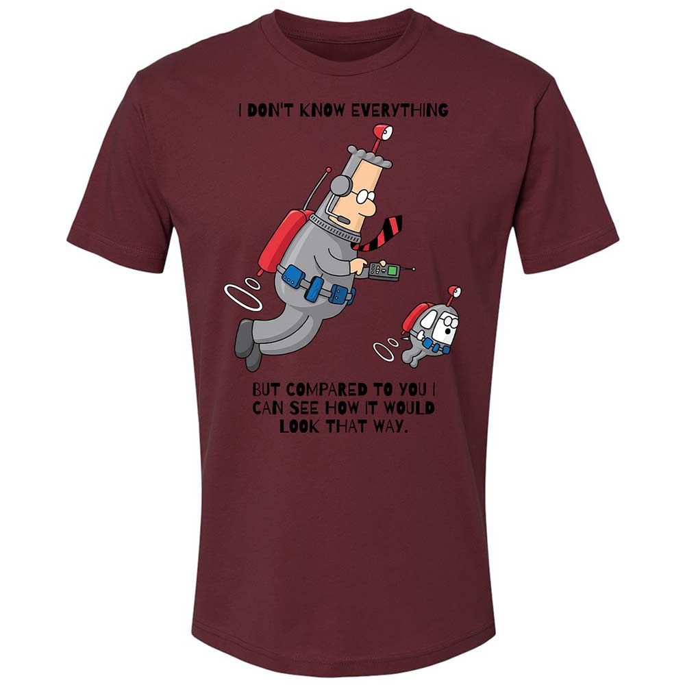 I don't know everything - Maroon - 19