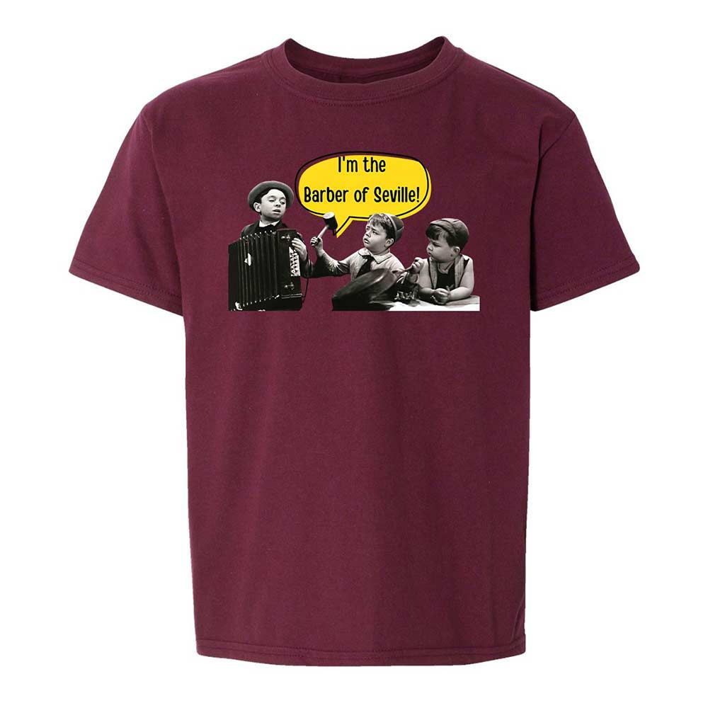 Kids T-Shirt - XAS4ZUY1 - Maroon - 19