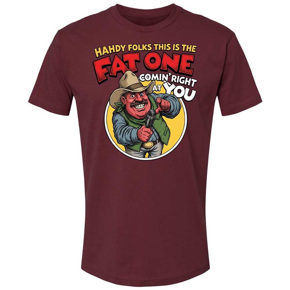 Fat One comin' right at you - Maroon - 19