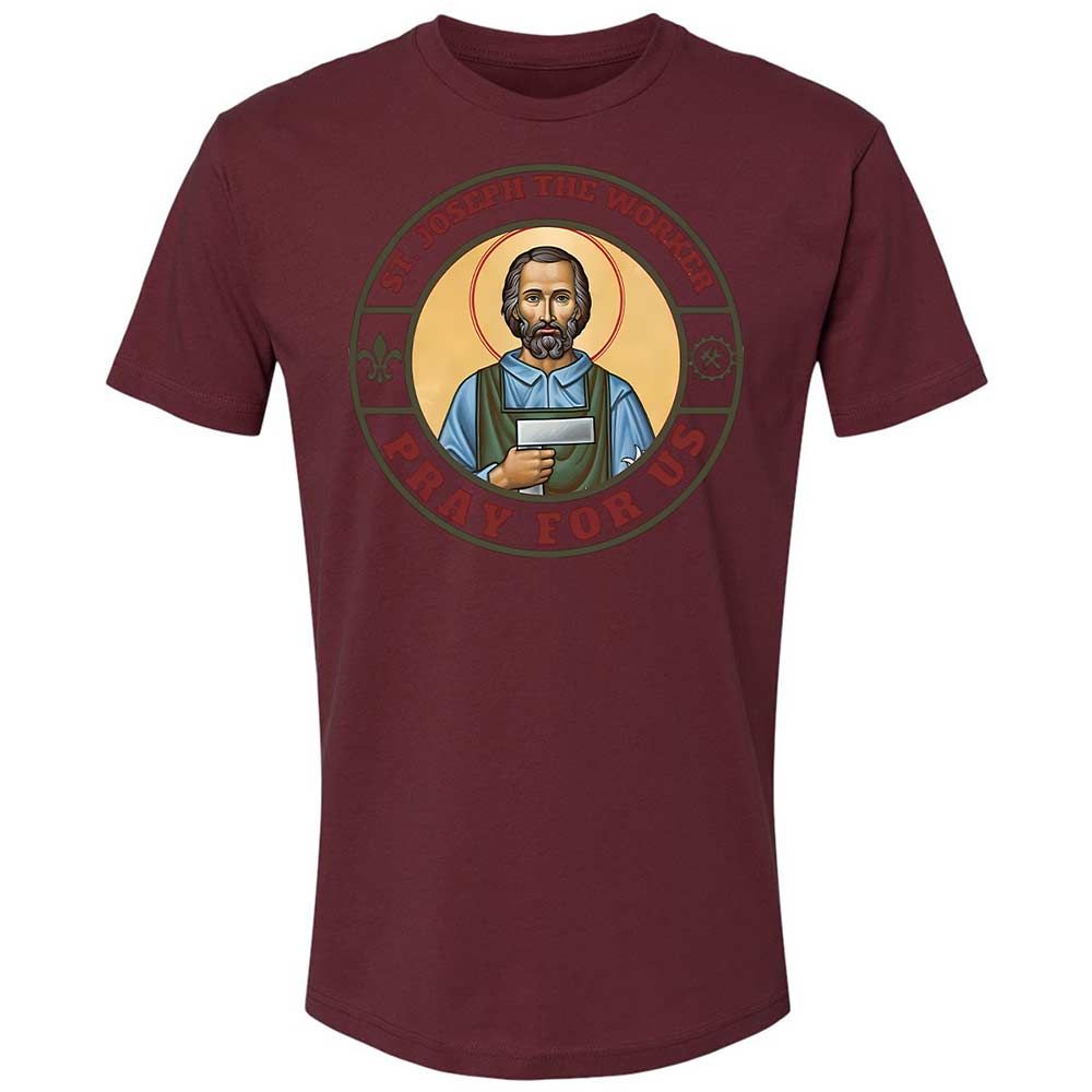Pray for Us - Maroon - 19