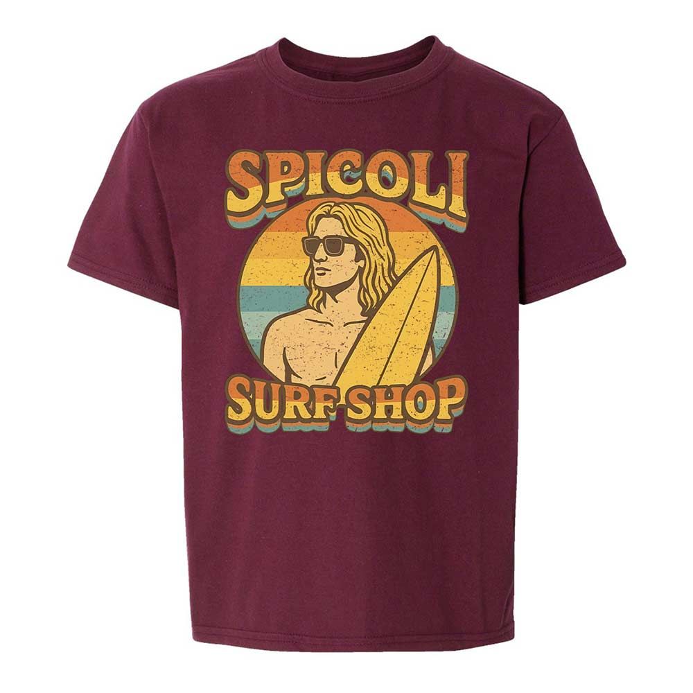 Kids T-Shirt - J45BPT5U - Maroon - 19