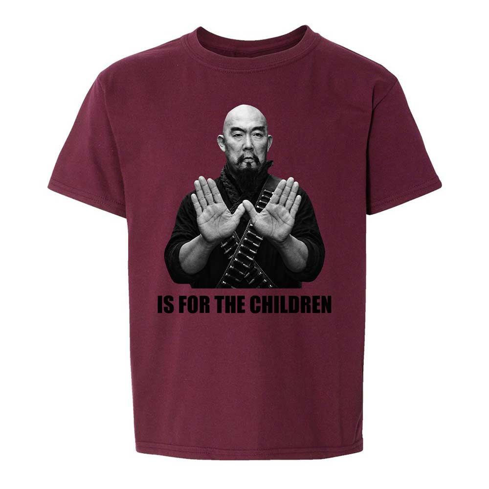 Kids T-Shirt - 6QQ3T334 - Maroon - 19
