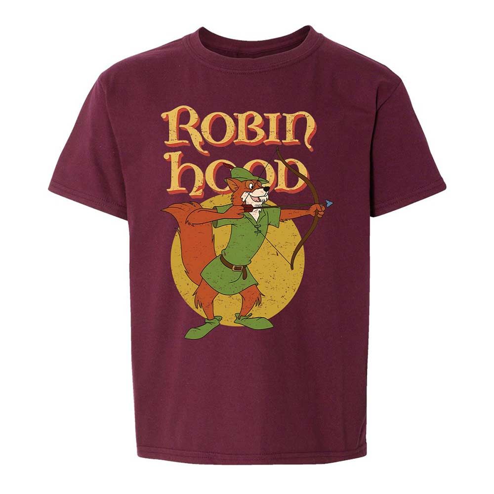 Kids T-Shirt - 5UAMPG6H - Maroon - 19