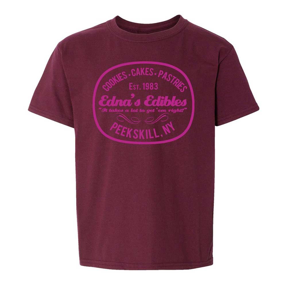 Kids T-Shirt - XRU4WZSY - Maroon - 19
