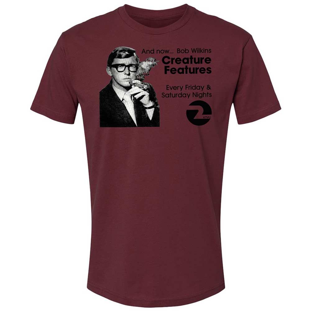 Bob Wilkins Creature Features - Maroon - 19