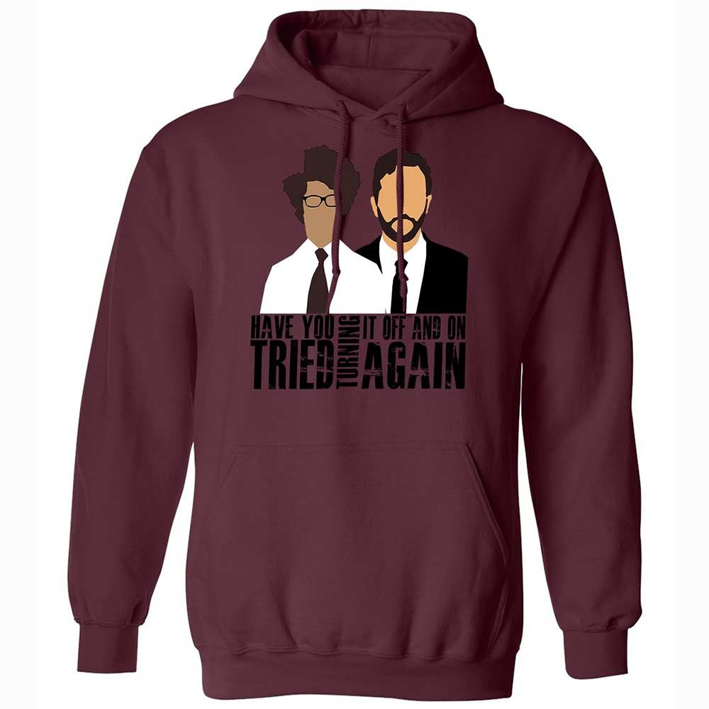 Classic Unisex Hoodie - REVALLE6 - Maroon - 19