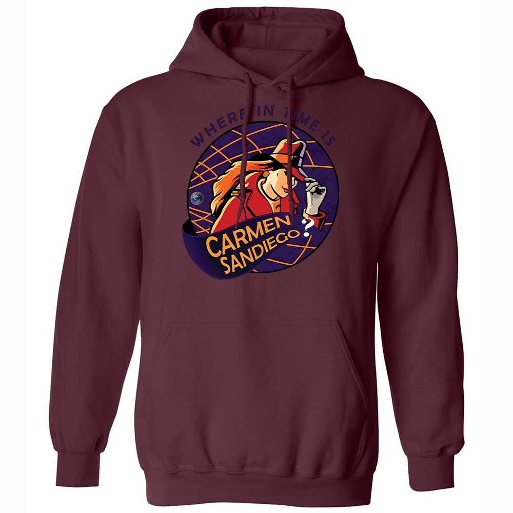 Where in Time Is Carmen Sandiego - Maroon - 19