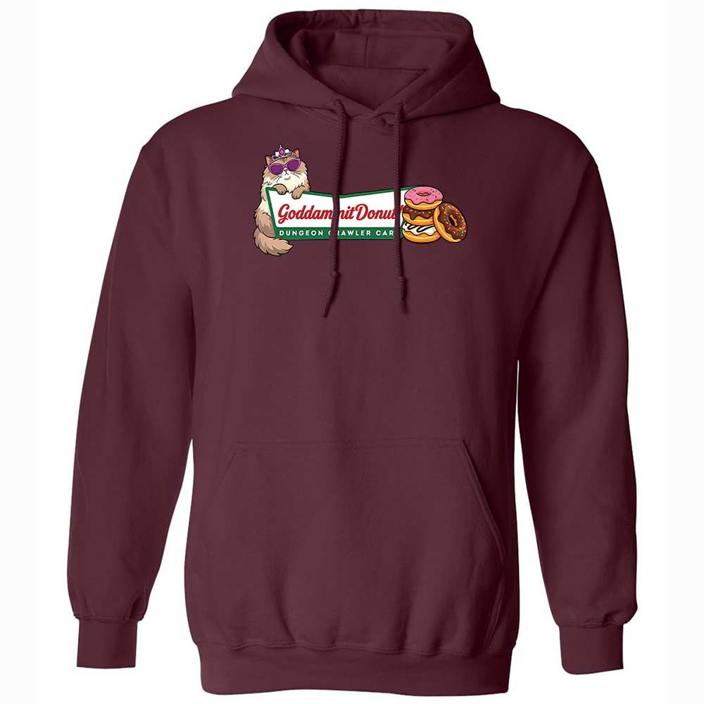 Goddammit Donut - Maroon - 19