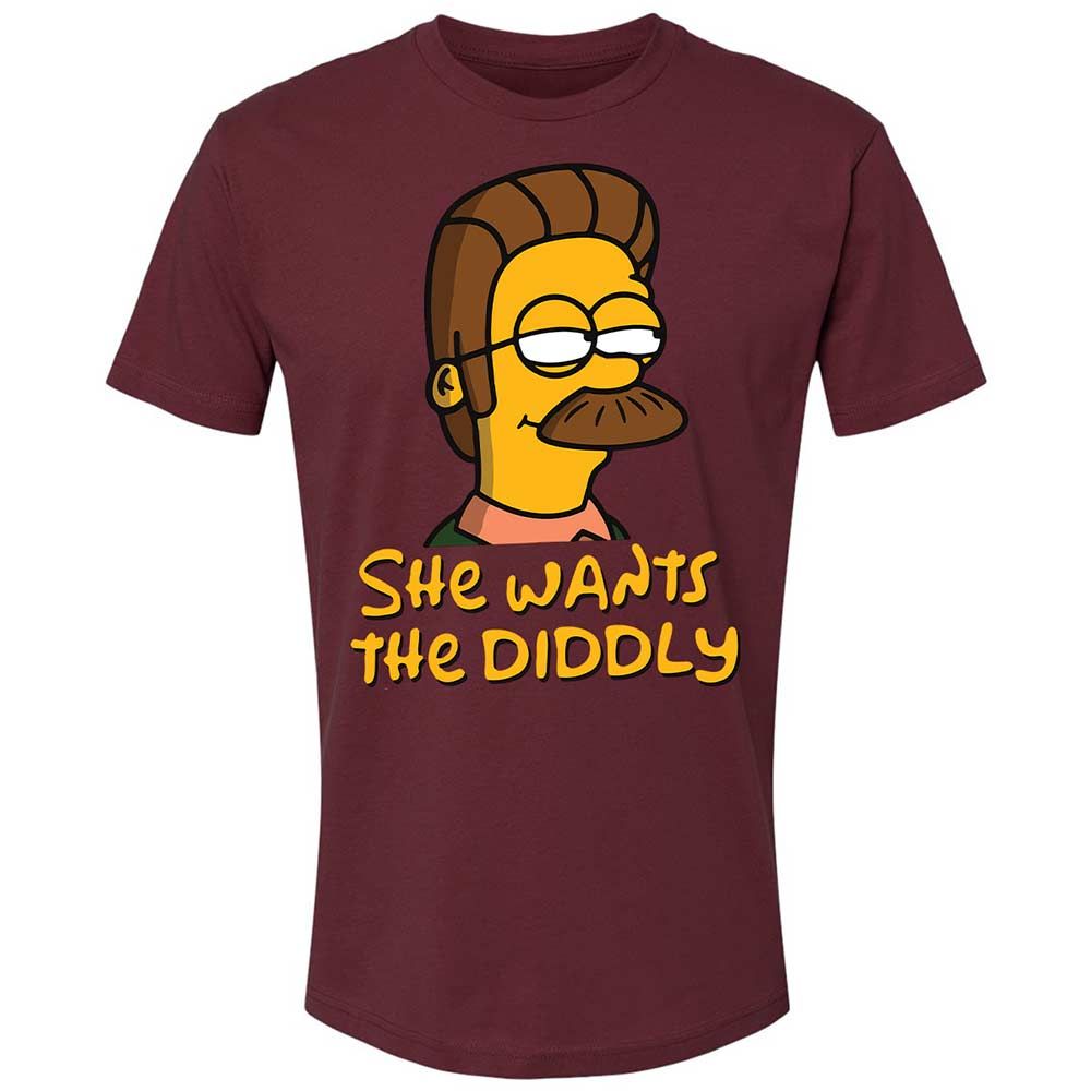 She Wants The Diddly - Maroon - 19