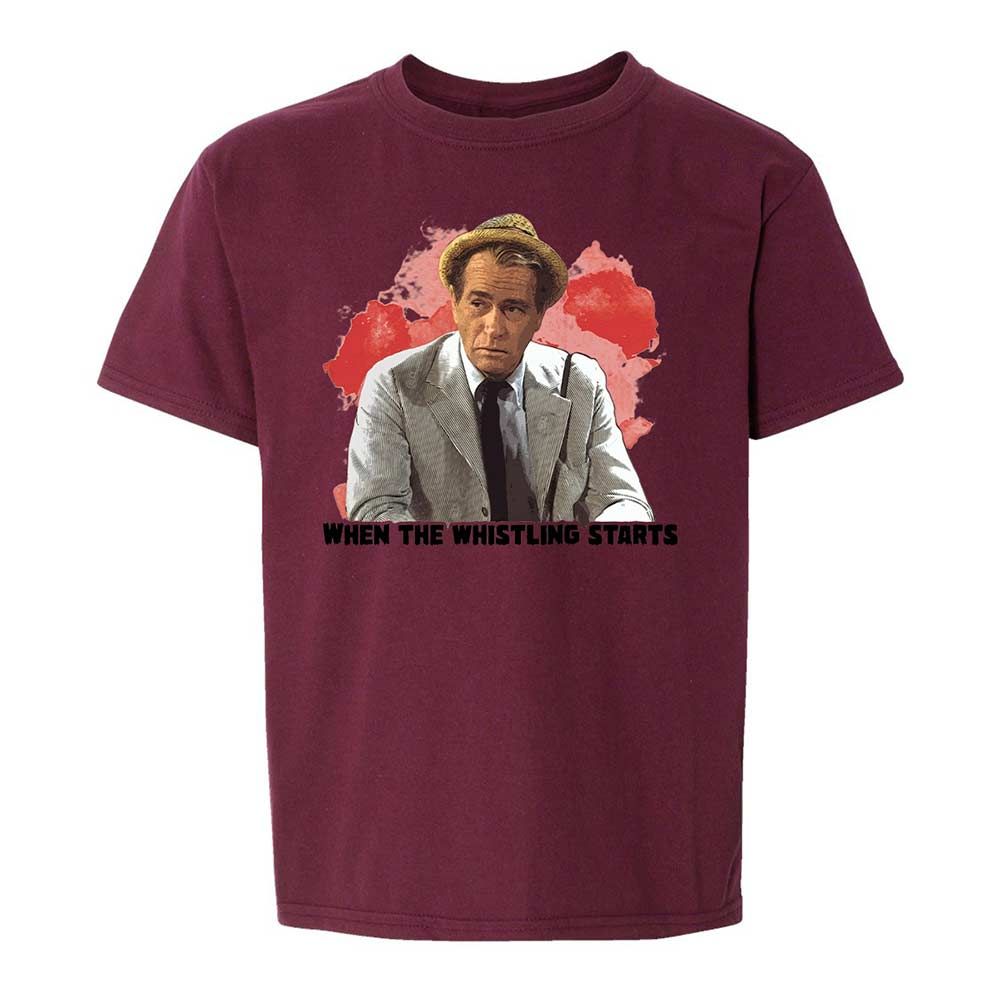 Kids T-Shirt - XWCNUYUJ - Maroon - 19