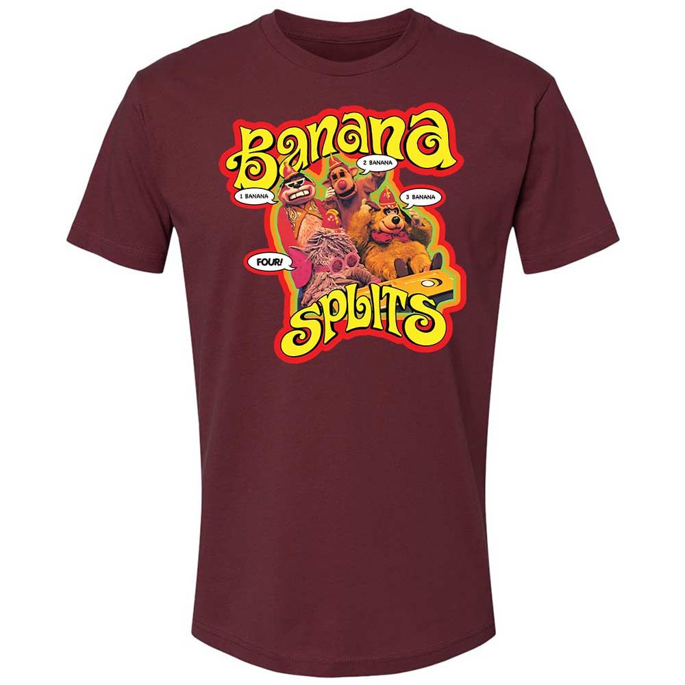 Banana Splits - Maroon - 19