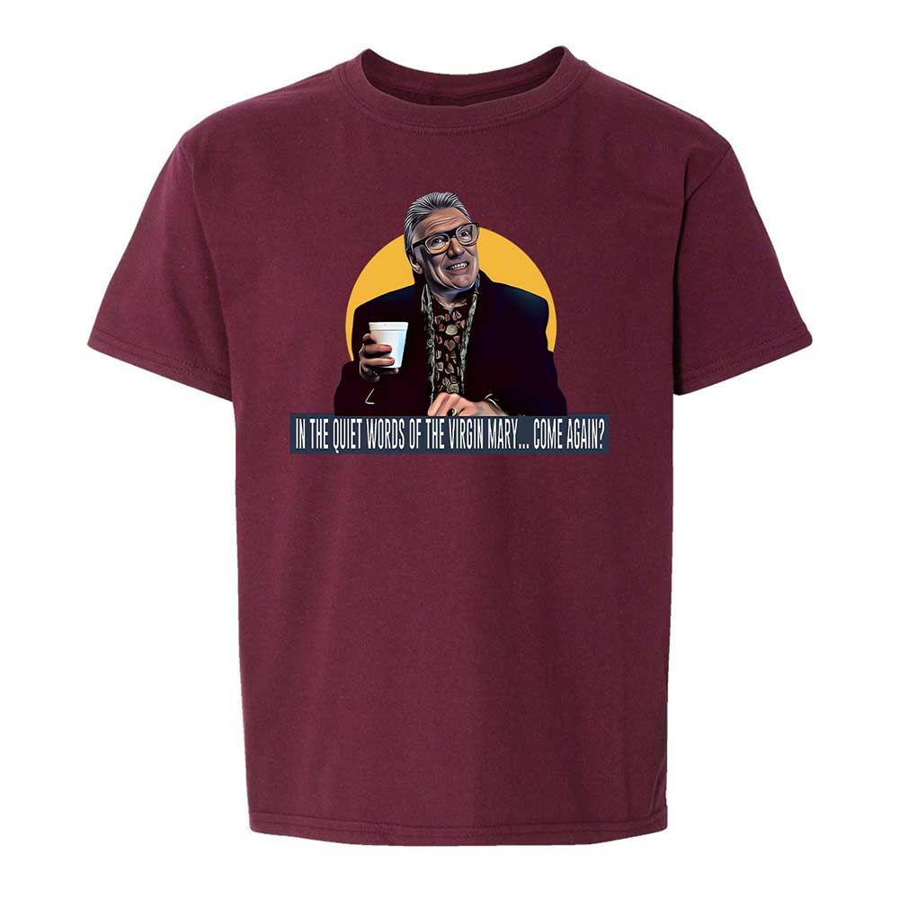 Kids T-Shirt - UCAG4FYH - Maroon - 19