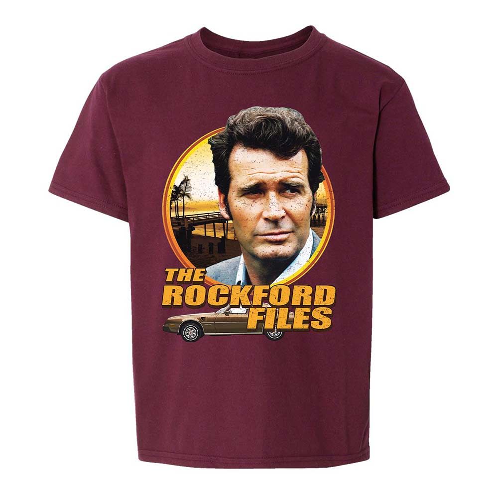 Kids T-Shirt - T7T73Q71 - Maroon - 19