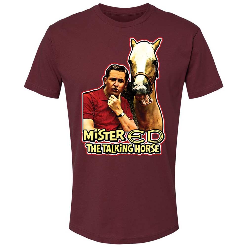 Mister Ed the Talking Horse - Maroon - 19