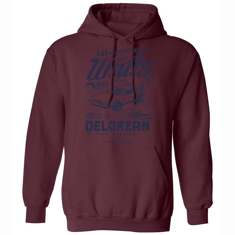 Classic Unisex Hoodie - F4BVSLL3 - Maroon - 19
