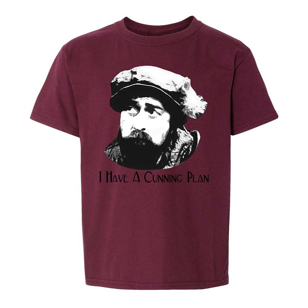 I Have A Cunning Plan - Maroon - 19