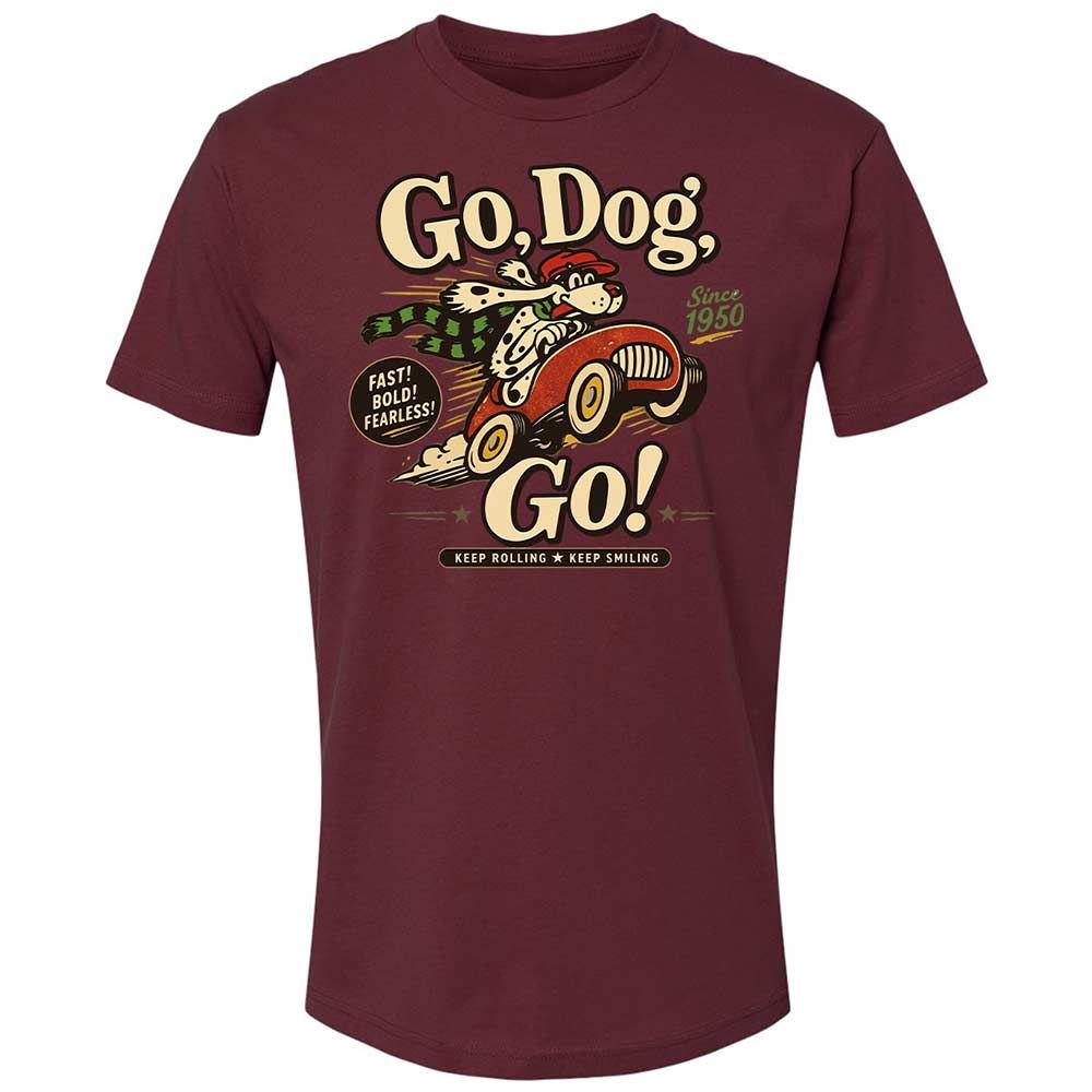 Premium Unisex T-Shirt - AHALTUDK - Maroon - 19