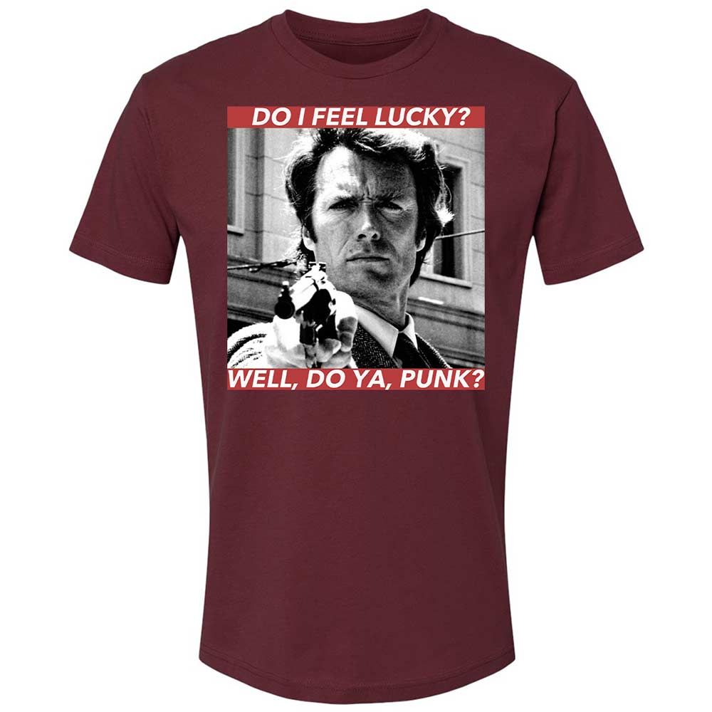 Do you feel lucky - Maroon - 19