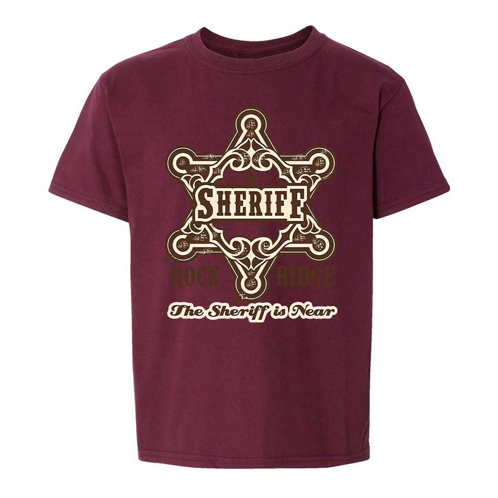 The Sheriff of Rockridge is Near! - Maroon - 19