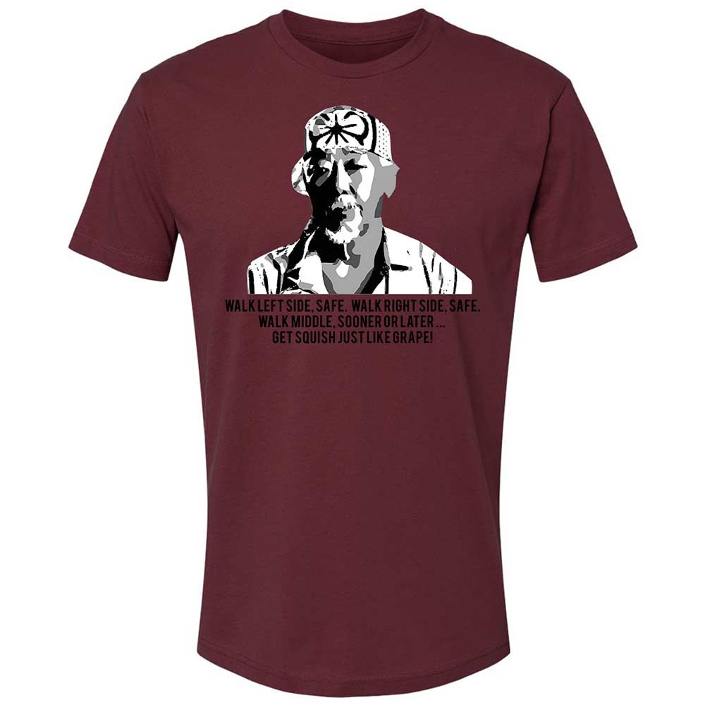 Mr. Miyagi - Maroon - 19