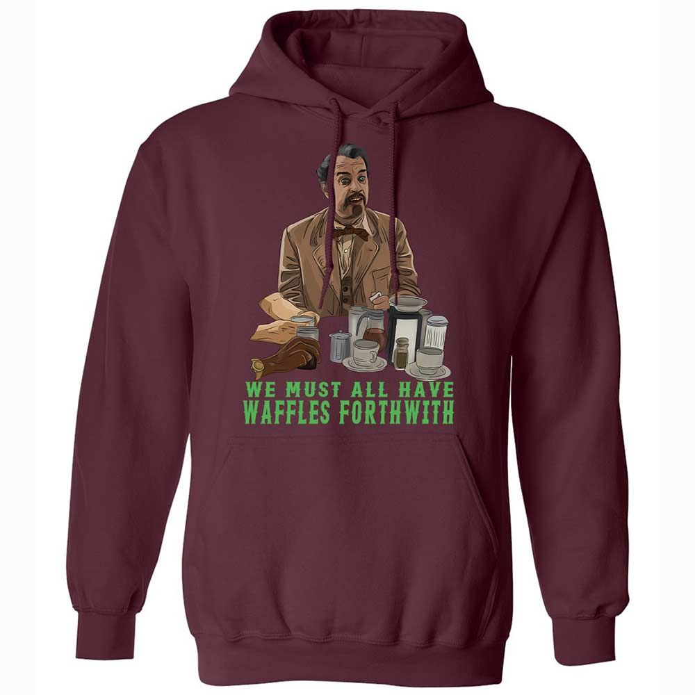 Classic Unisex Hoodie - EXY7JFLX - Maroon - 19