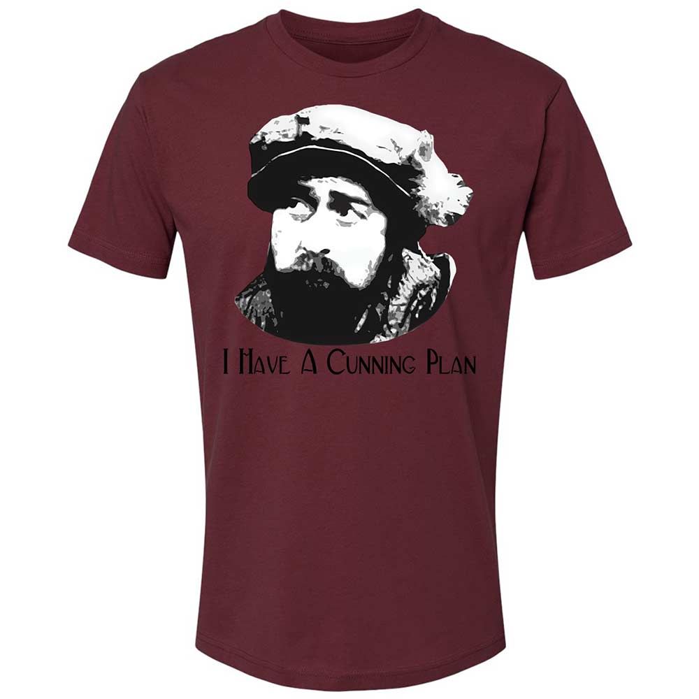 I Have A Cunning Plan - Maroon - 19
