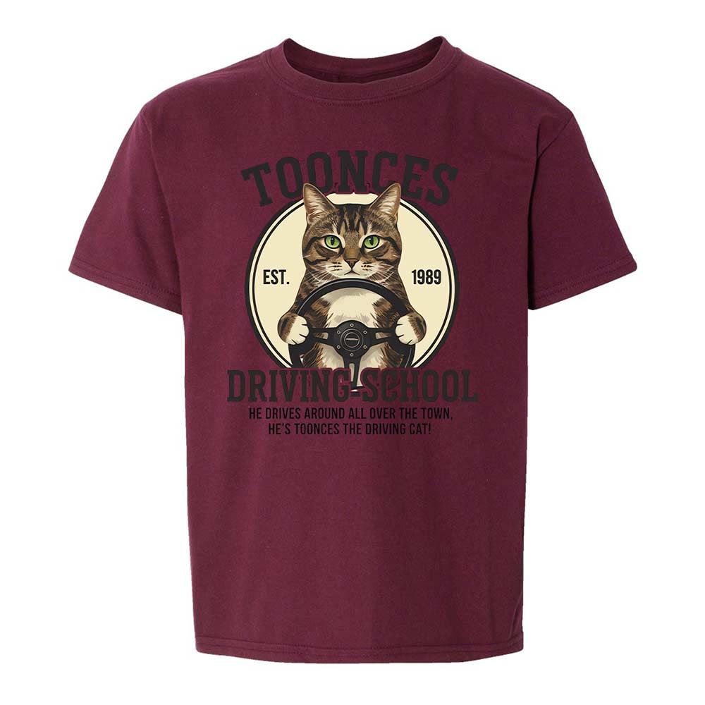 Kids T-Shirt - 3YVBJNMC - Maroon - 19