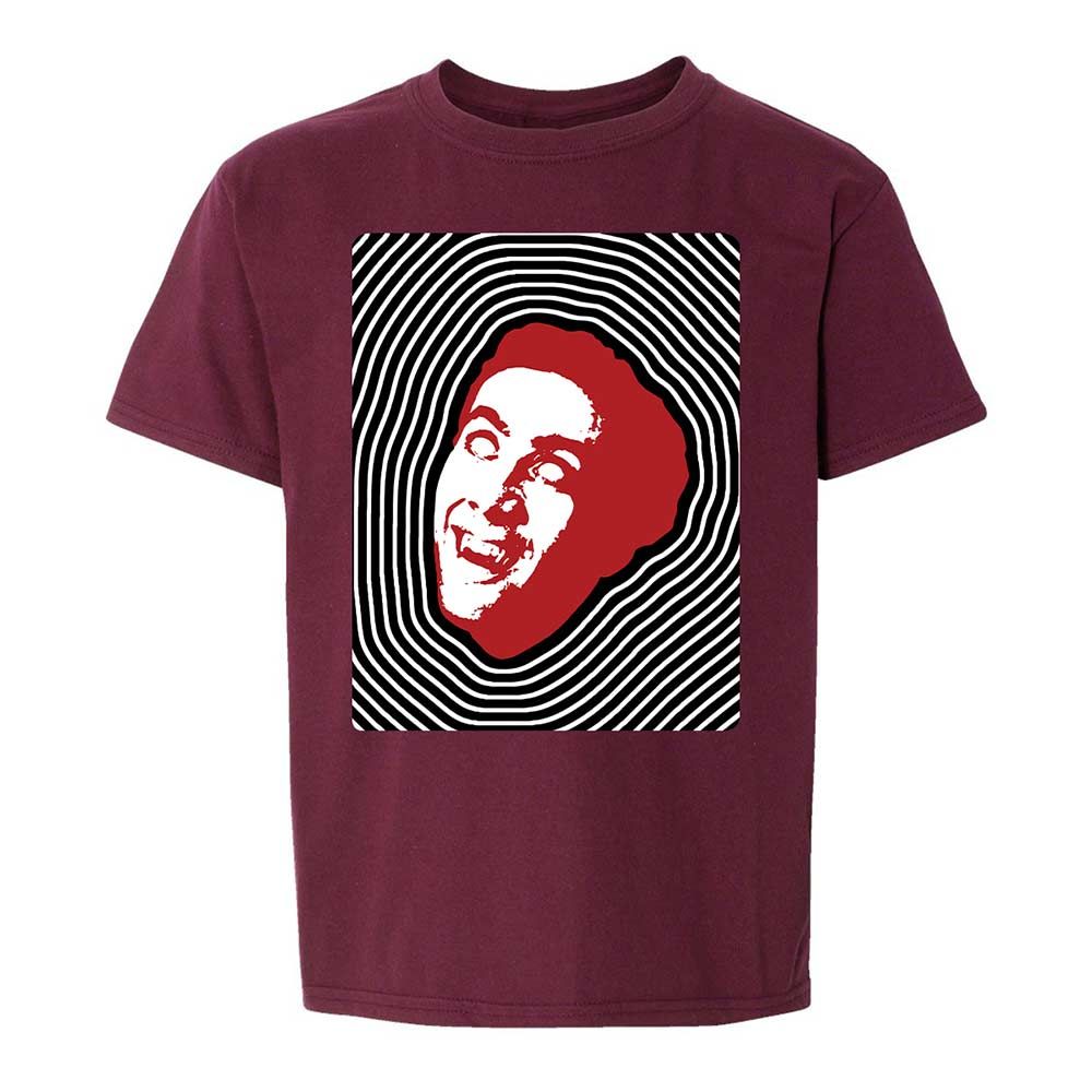 Psychedelic Nicolas Cage - Maroon - 19