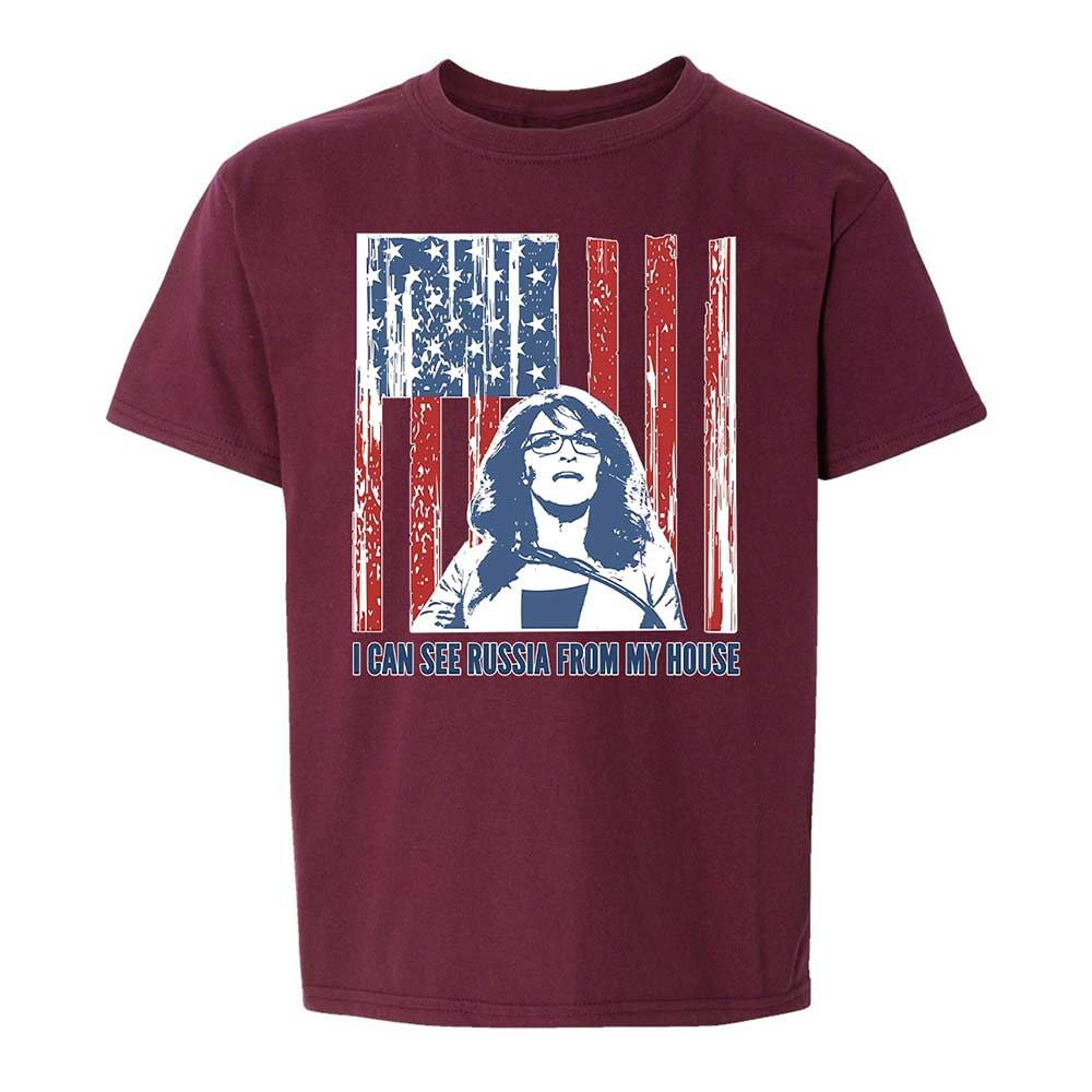 I can see Russia from my house - Maroon - 19