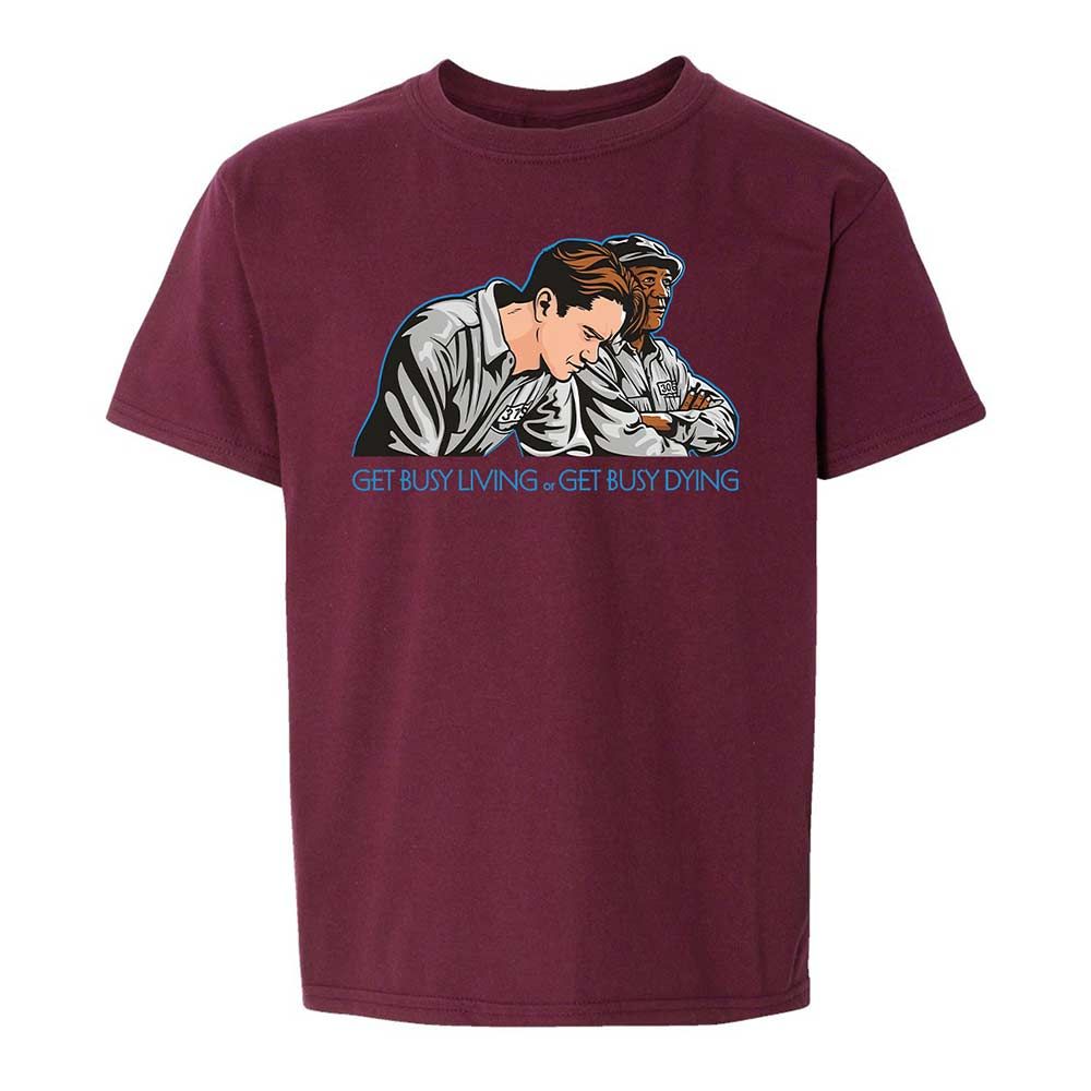 Get Busy Living - Maroon - 19