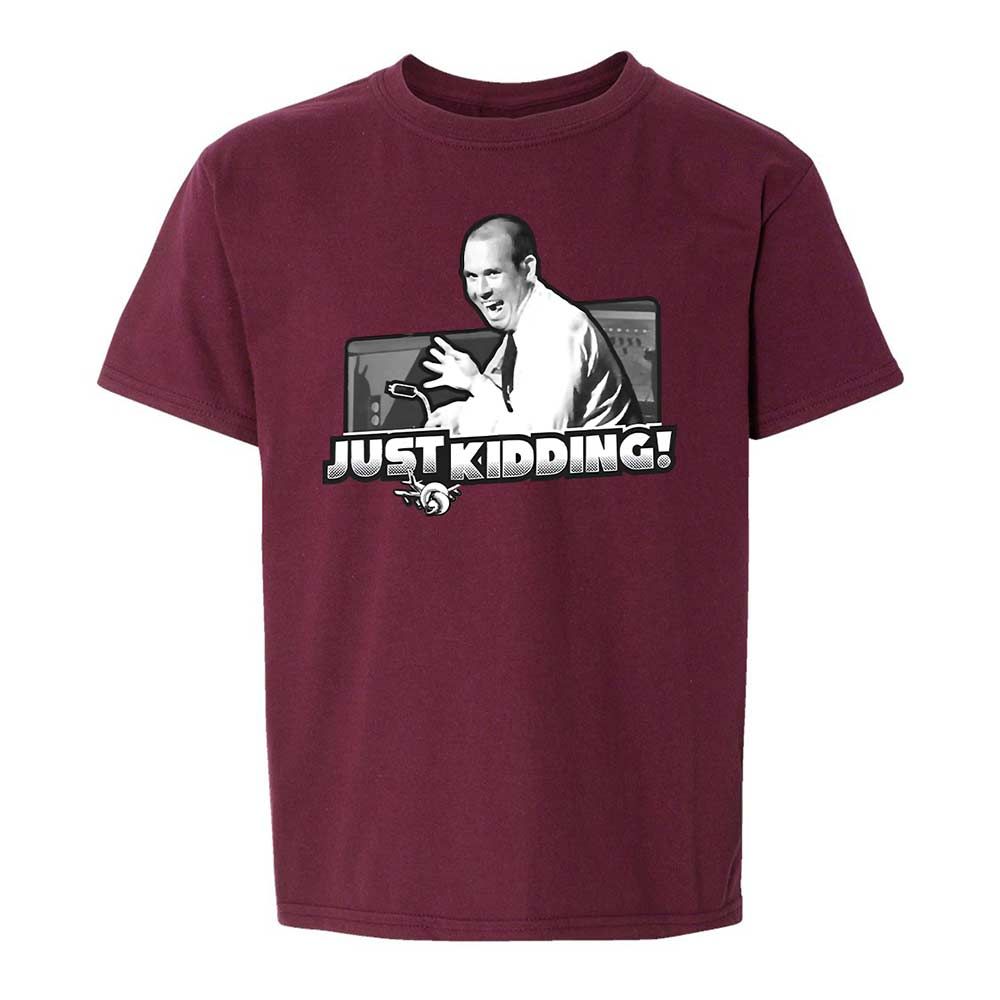 Kids T-Shirt - RJXHD4UQ - Maroon - 19