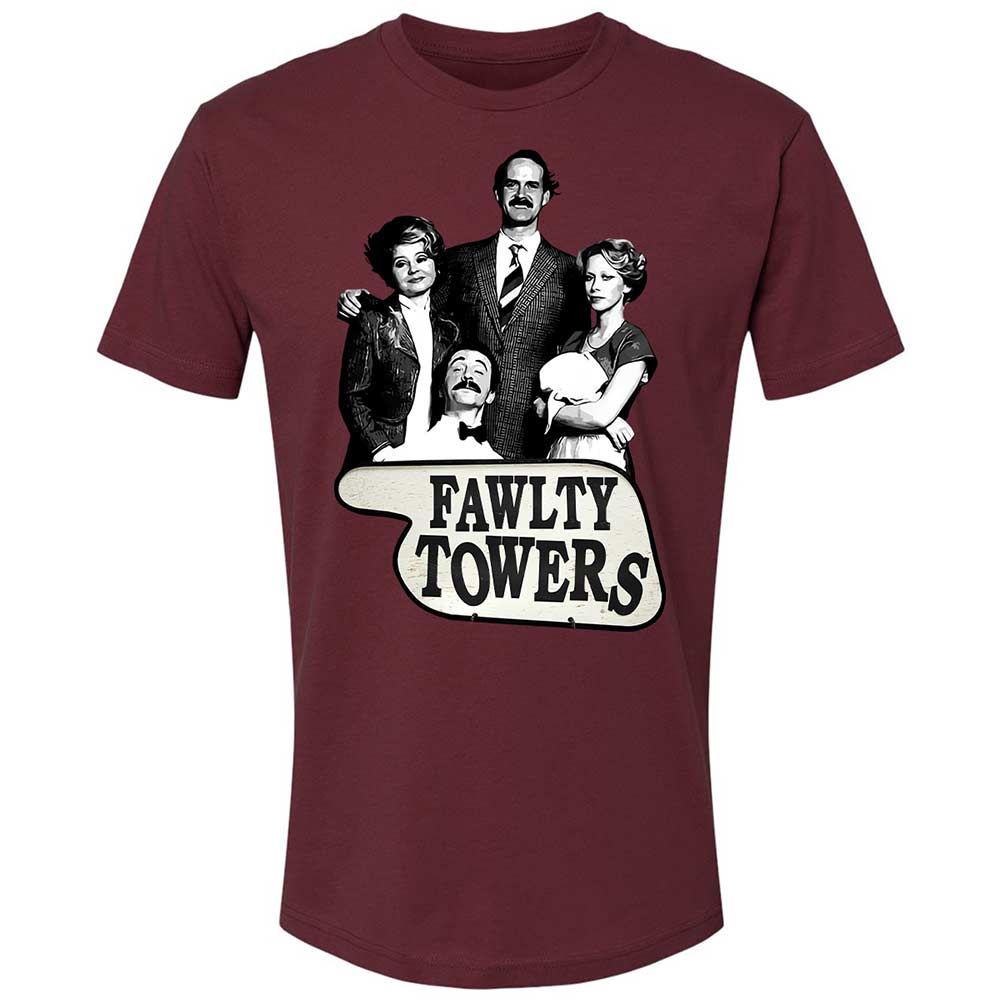 Basil Fawlty - Maroon - 19