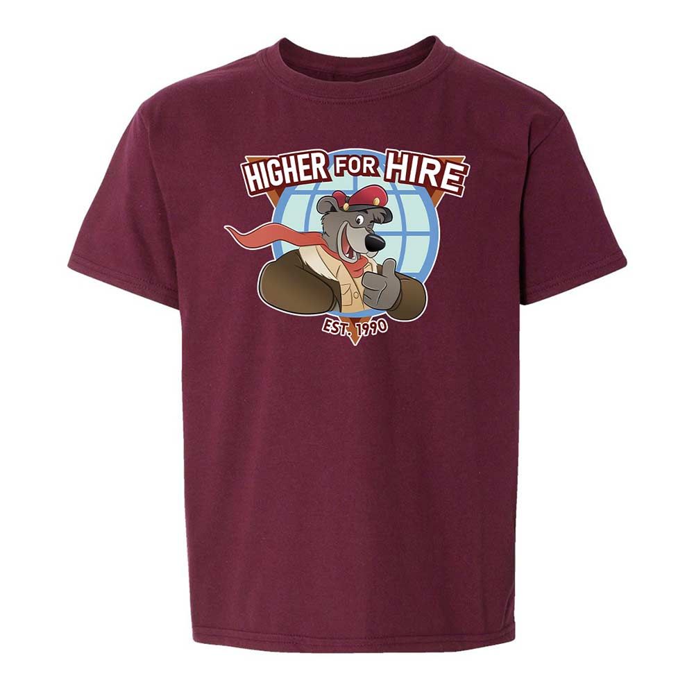 Higher for Hire - Maroon - 19