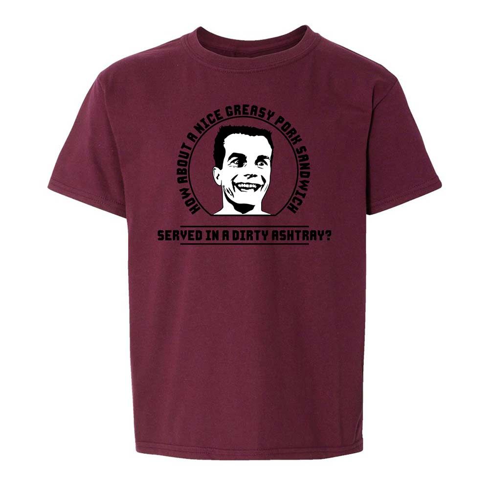Kids T-Shirt - M3QSNRWD - Maroon - 19