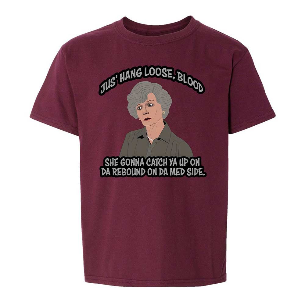 Kids T-Shirt - Z3AEGA9H - Maroon - 19